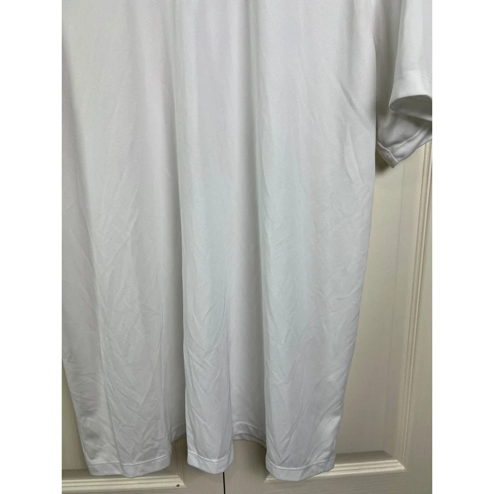Nike Golf Polo Mens XL Dri-Fit Short Sleeve Athletic Shirt DH0822-100 White B17‎